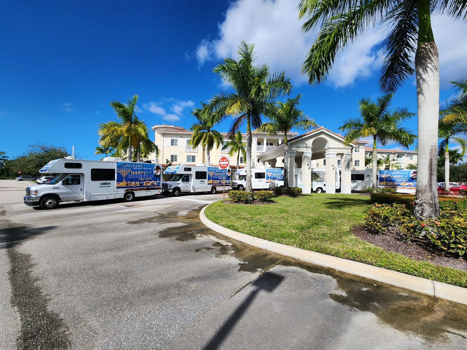 Mitzvah Tank Fleet at senior community grounds